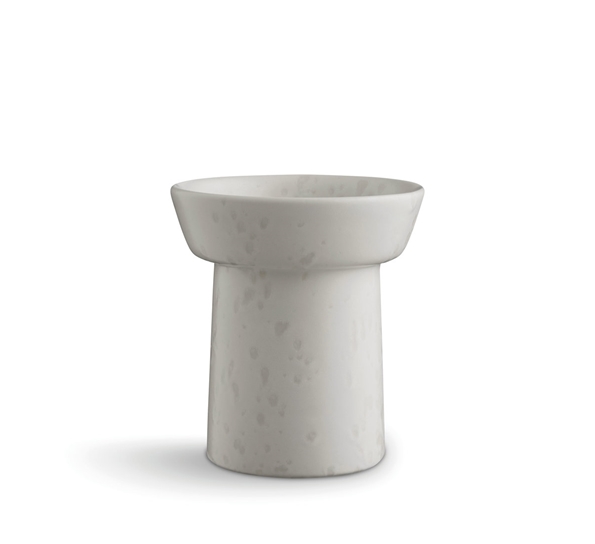 Ombria vase marmorhvit 13 cm fra Kähler