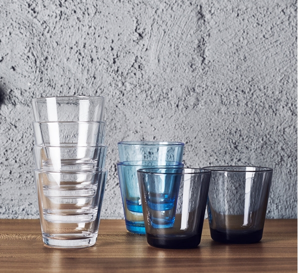 Kartio vannglass 21 cl 2-pk lys blå fra Iittala