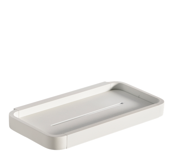 Rim dusjhylle 22x11,4x2 cm hvit fra Zone