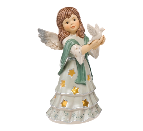 Angel Of Peace Engel 21 Cm Wonderful Winter fra Goebel