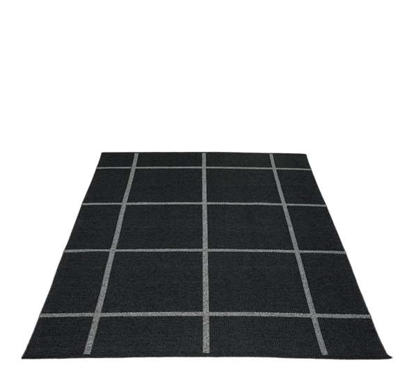 Ada matte sort 180x260 cm fra Pappelina