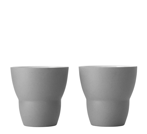 Vipp201 espressokopp 2pk grå fra Vipp