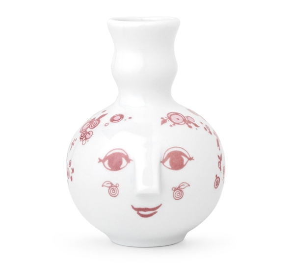 Rie vase rosa fra Bjørn Wiinblad