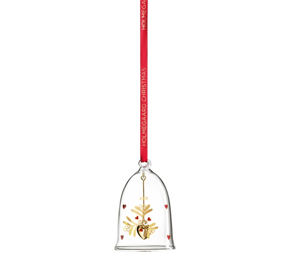 2018 juleklokke fra Holmegaard