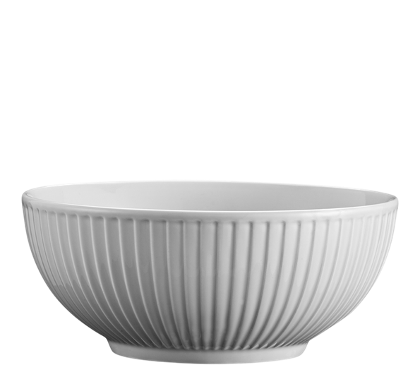 Plissé grå skål 15 cm fra Pillivuyt