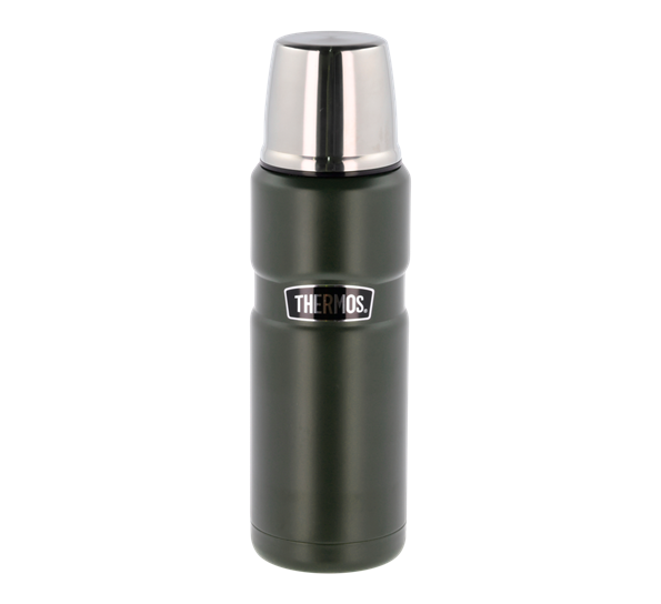 Stainless King termos 0,47l army fra Thermos