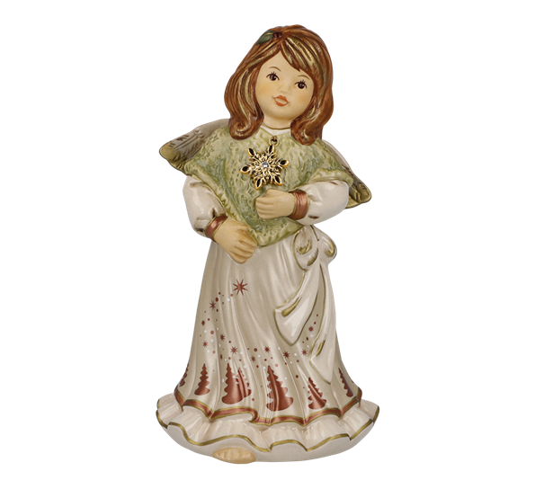 Årsengel 2022 Snowflake Dance 19 cm fra Goebel