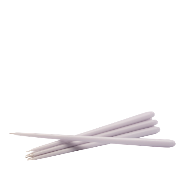 Blomsterlys fra Ester & Erik 6-pk lys lavendel fra Stoff Copenhagen