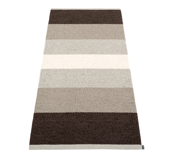 Kim matte mørkebrun 70x160 cm fra Pappelina