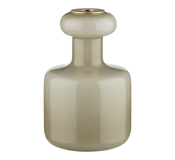 Plunta lysestake glass leire ø11,5 fra Marimekko