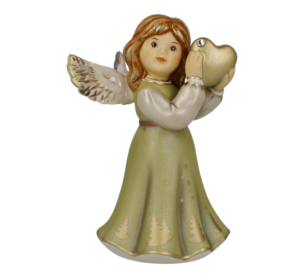 <p>Magical Winter Forest engel Follow Your Heart med Swarovski®-krystall 8,5 cm fra Goebel</p>
