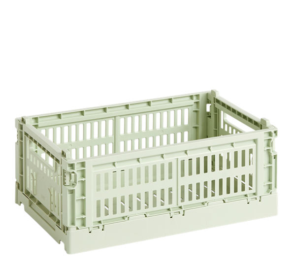 Colour Crate 17x26,5x10,5 cm mintgrønn oppbevaringskasse fra HAY