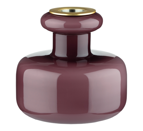 Lysestake Puteli mørk vinrød ø10,5 fra Marimekko