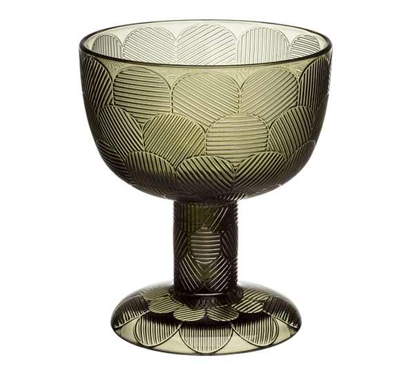 Miranda stettskål glass 14,5 cm mosegrønn fra Iittala