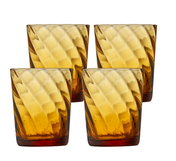 Vienna vannglass 30 cl 4-pk rav fra Lyngby Glas