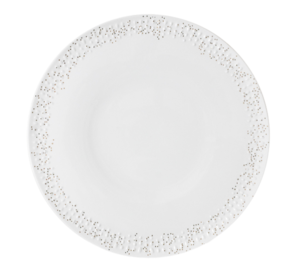 Lys tallerken flat coup 27 cm fra Wik & Walsøe