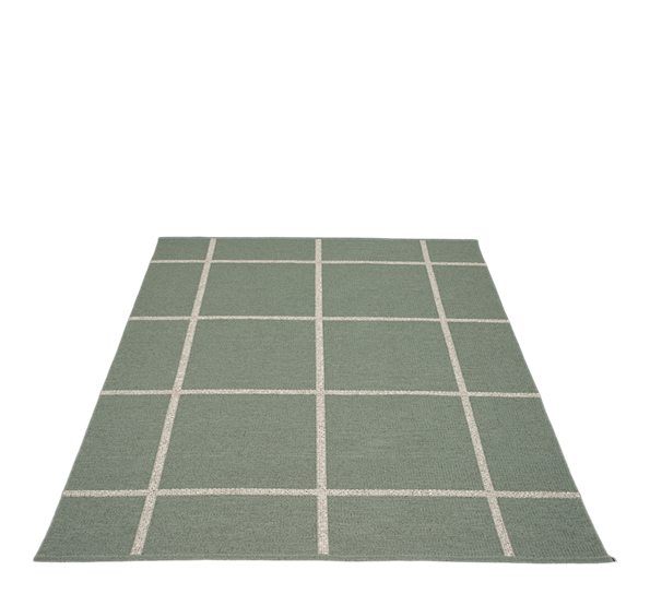 Ada matte army 180x260 cm fra Pappelina