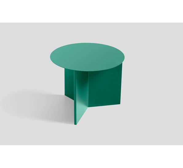 Slit table rund grønn fra HAY