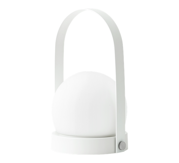 Carrie bærbar led-lampe ip44 hvit fra Audo Copenhagen