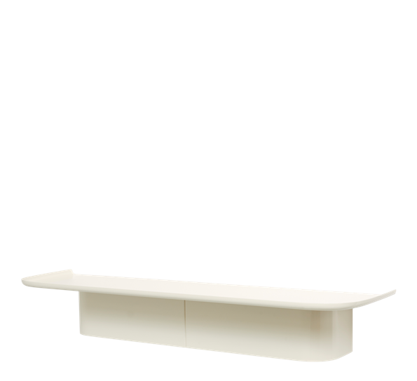 Korpus hylle l 7 kroker krem fra HAY