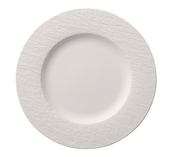 Manufacture Rock Blanc tallerken 27 cm fra Villeroy & Boch