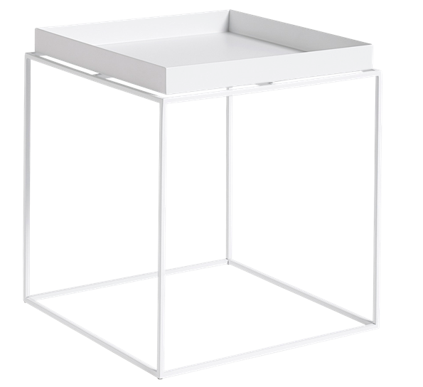 Tray Table bord 40x40x44 cm hvit fra HAY