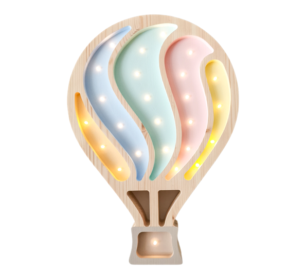 Barnelampe Luftballong h44 cm pastell fra Lumimi
