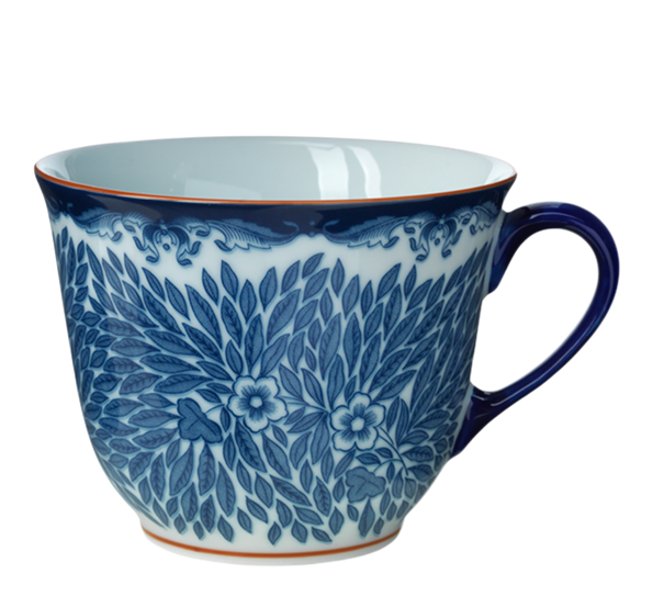 Ostindia Floris blå krus 40 cl fra Rörstrand