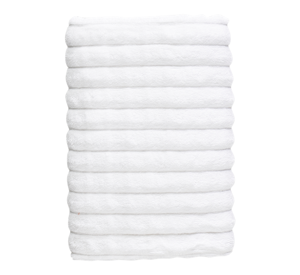 Inu badehåndkle hvit 140x70 cm fra Zone