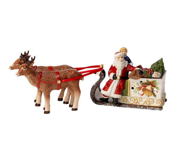 Christmas Toys nissens slede fra Villeroy & Boch
