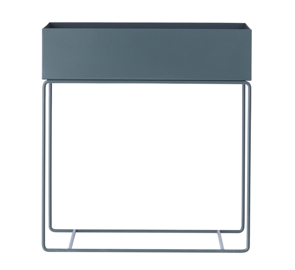 Plant box pidestall mørk grå fra Ferm Living