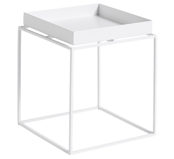 Tray Table bord 30x30x34 cm hvit fra HAY