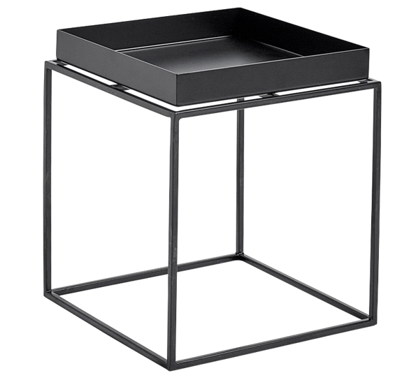 Tray Table bord 30x30x34 cm sort fra HAY