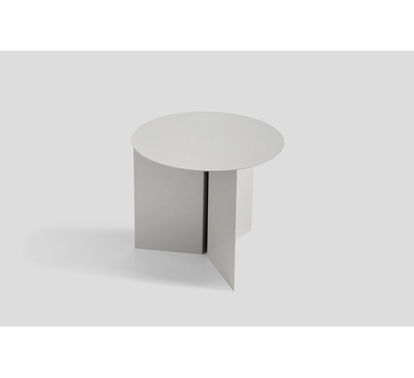 Slit table rund grå fra HAY