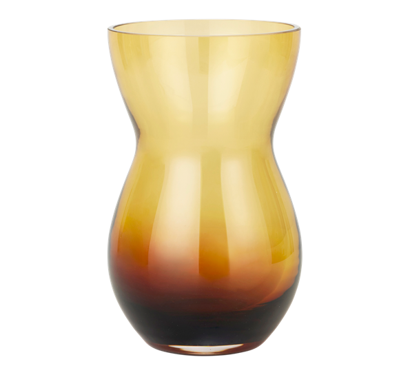 Calabas duo vase h21 burgunder rav fra Holmegaard