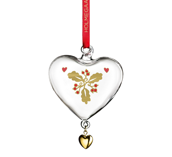 2022 årets julehjerte klar fra Holmegaard