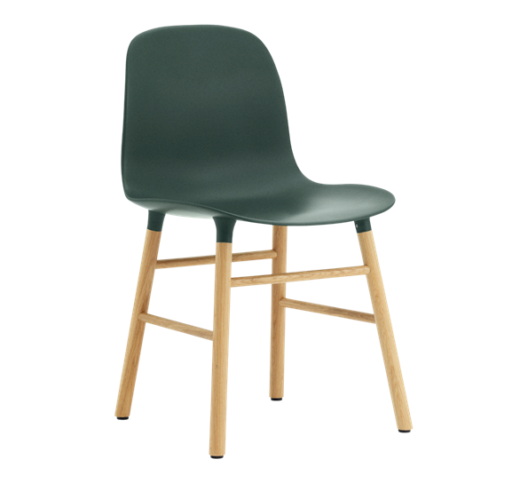Form stol grønn eik fra Normann Copenhagen