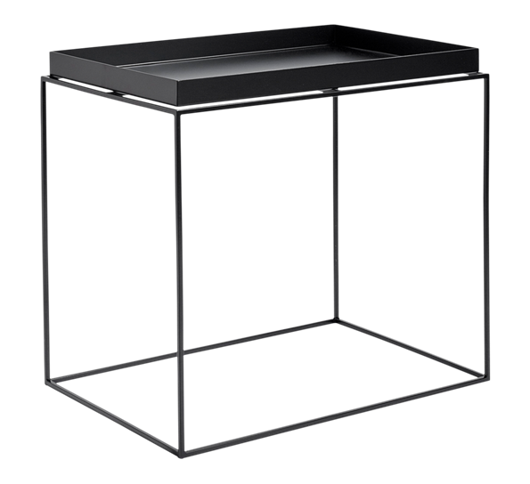 Tray Table bord 40x60x54 cm sort fra HAY