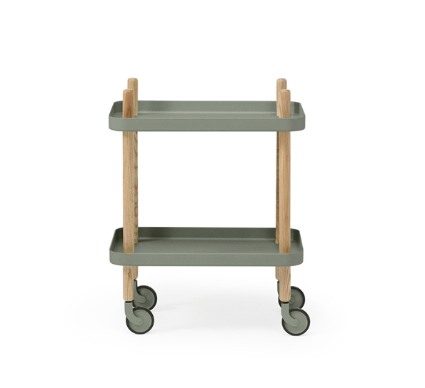 Block bord støvgrønn fra Normann Copenhagen