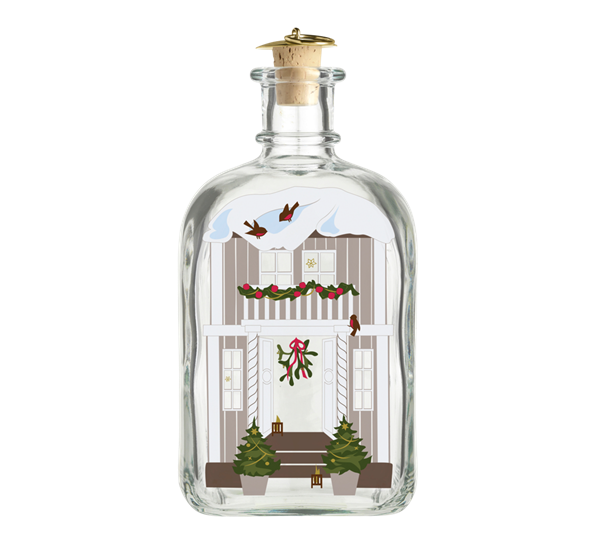 2022 juleflaske 73 cl fra Holmegaard