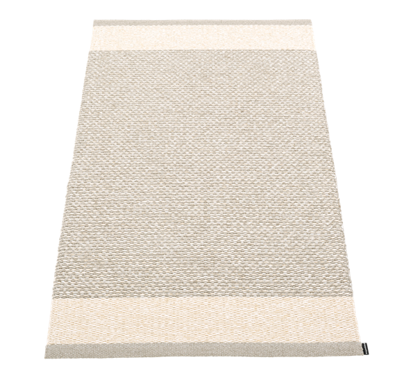 Edit matte lin vanilje stone metallic 85x160 cm fra Pappelina