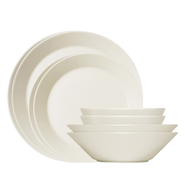 Teema startersett 16 deler hvit fra Iittala