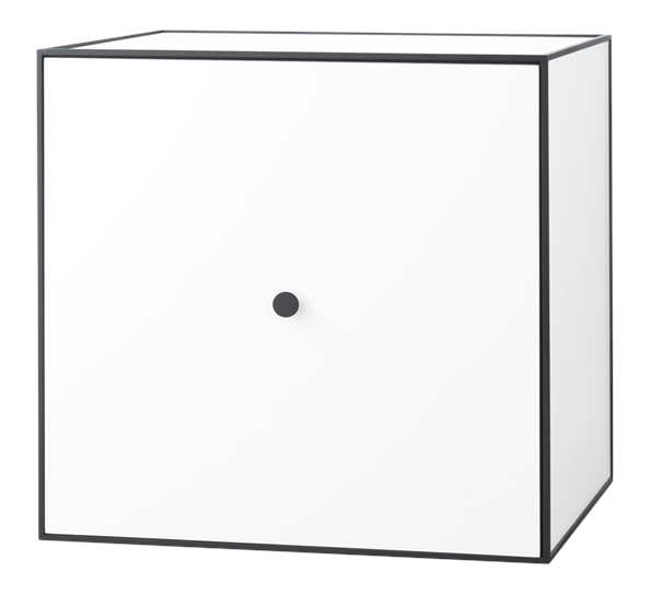 Frame 49 med dør og hylle hvit fra By Lassen