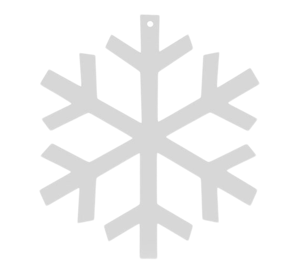 Snowflake stor fra Cooee Design