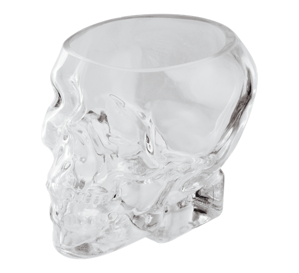 Tiki hodeskallekopp ølglass 7 dl fra Paderno