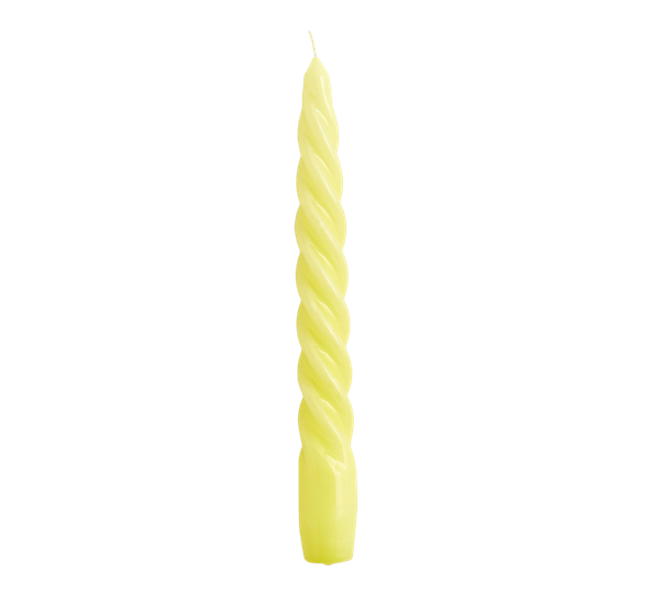 Twist Candle lys 20 cm lemonade fra HAY