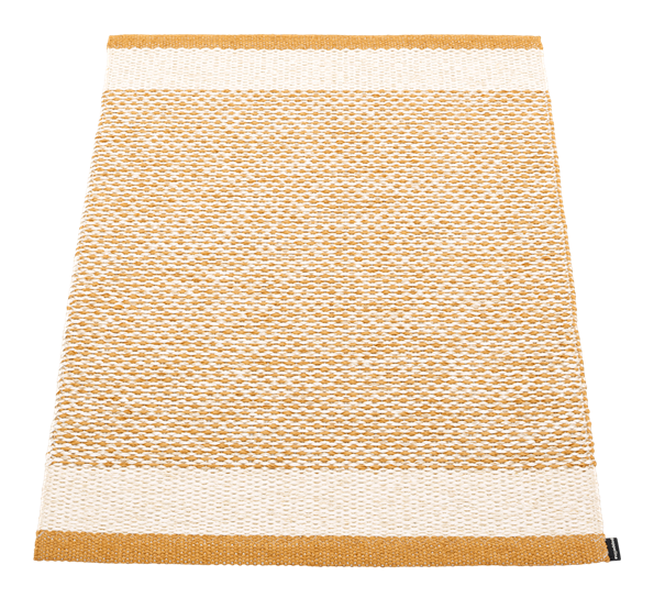 Edit matte oker vanilje beige metallic 60x85 cm fra Pappelina