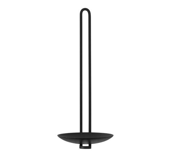 Clip telysestake vegg 20 cm sort fra Audo Copenhagen