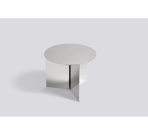 Slit table rund mirror fra HAY