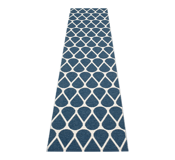 Otis matte ocean blue 70x320 cm fra Pappelina